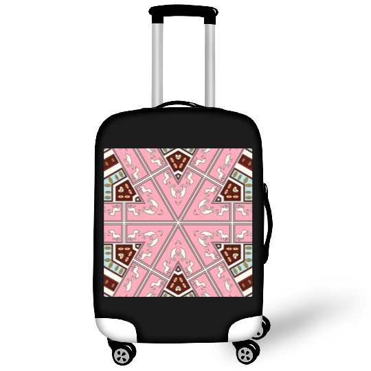 eyes on nature mandala Luggage Covers