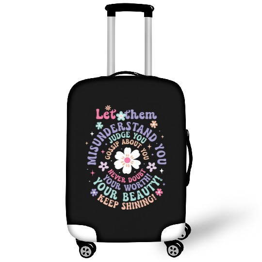 Let Them, Back To School Luggage Covers,
