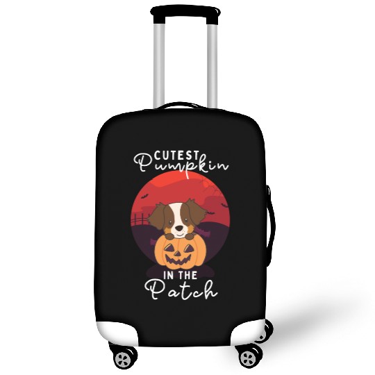Australian Shepherd cutest pumpkin in the patch Luggage Covers