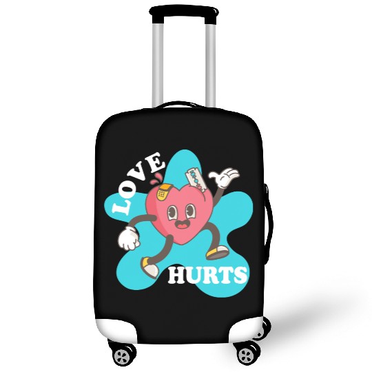 love hurts Luggage Covers