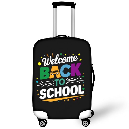 Welcome Back To School Bus Happy First Day Of Scho Luggage Covers