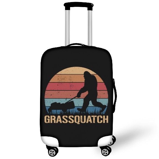Grassquatch Funny Sasquatch Bigfoot Luggage Covers