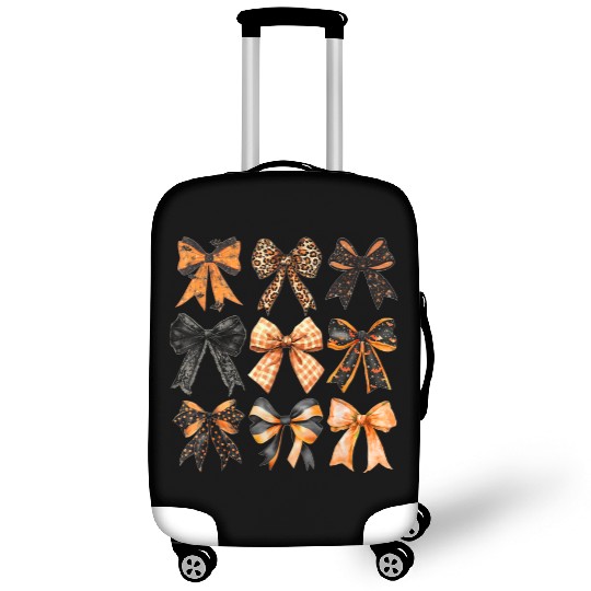 Coquette Halloween Bow Girly Spooky Season Hallowe Luggage Covers