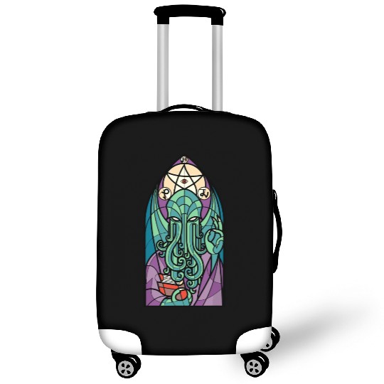Cthulhu Church Stained Glass Cosmic Horror Funny Luggage Covers