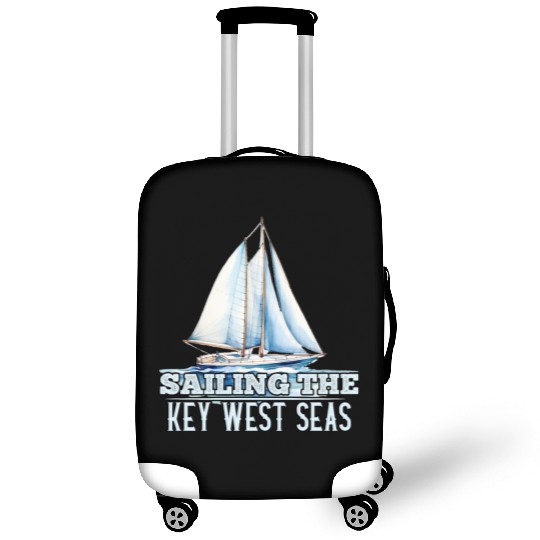 West Keys SAILING THE KEY-WEST SEAS Sailor Luggage Covers