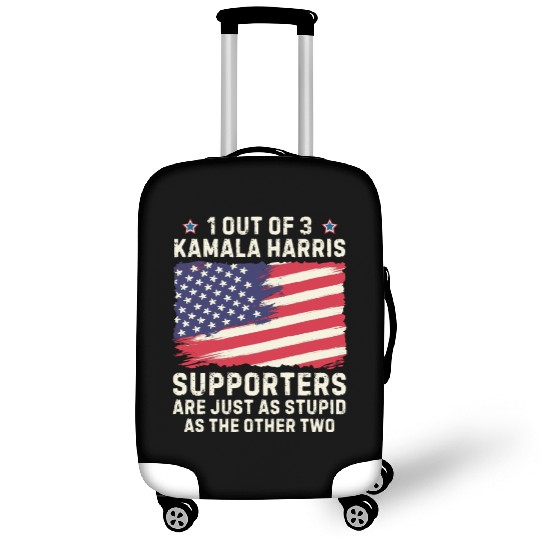 1 Out Of 3 kamala Harris supporters stupid Luggage Covers
