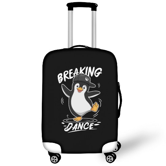 Breaking Dance Penguin Hip Hop Luggage Covers