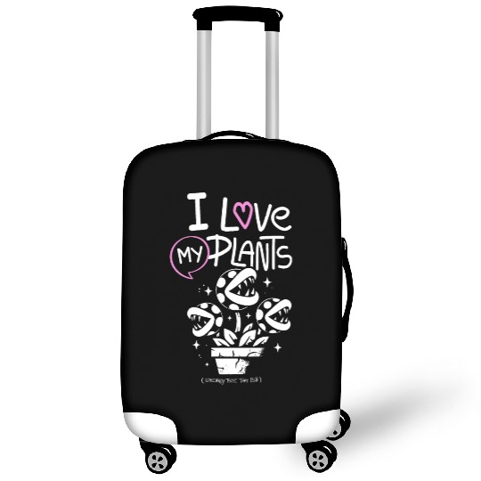 I Love My Plants – Cute Venus Flytrap Plant Lover Luggage Covers