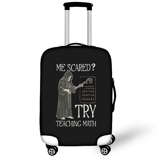 Halloween Math Teacher Me Scared? Try Teaching Mat Luggage Covers