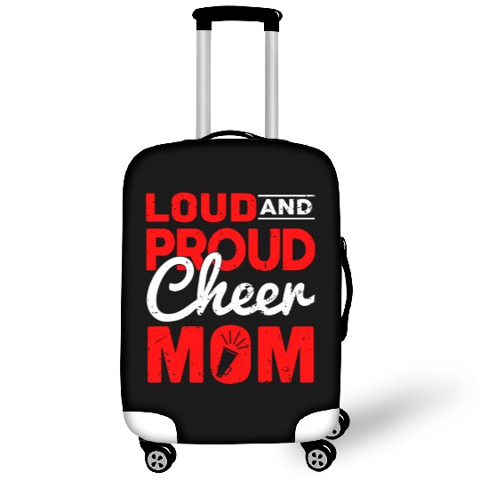 Loud & Proud Cheer Mom Cheerleading Mother's Day Luggage Covers