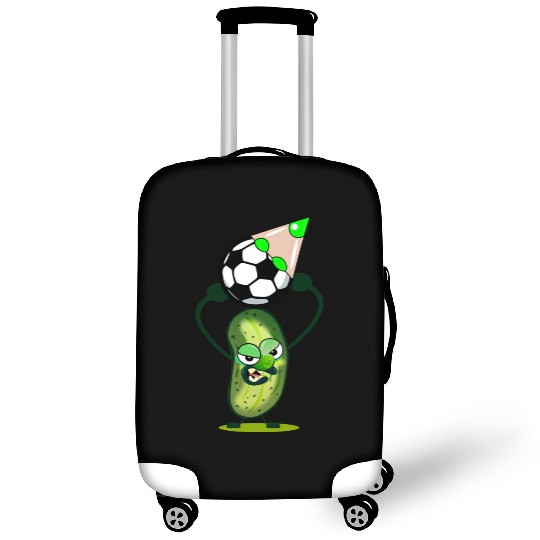 CUCUMBER PICKLE - SOCCER PLAYER Luggage Covers