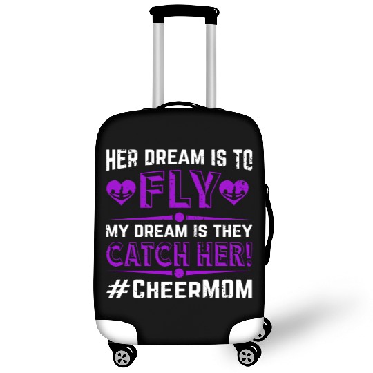 Dream Cheer Mom Cheerleading Mommy Mother's Day Luggage Covers