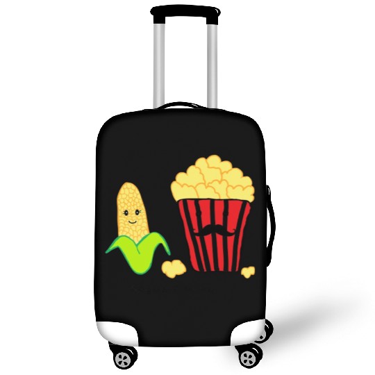 Baby corn and Popcorn Father and Baby design Luggage Covers
