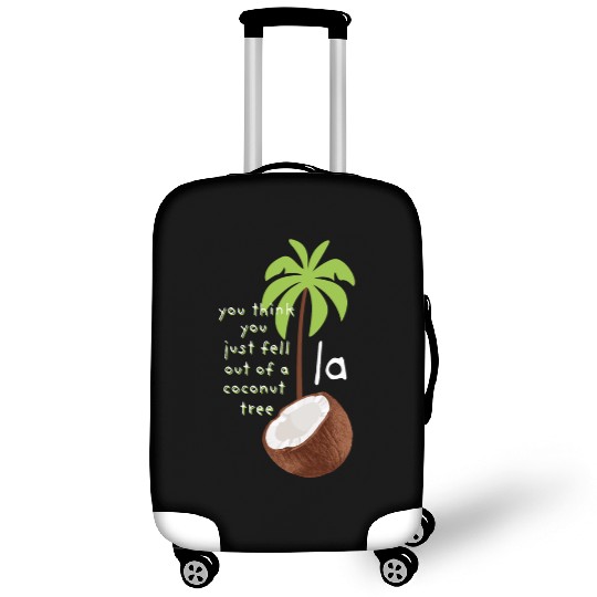 Coconut Tree Kamala Harris Democrats Election 2024 Luggage Covers