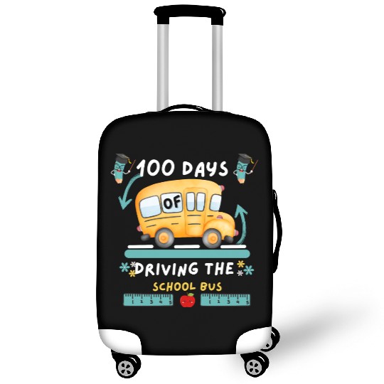 Little Boys' Big Yellow School Bus Luggage Covers