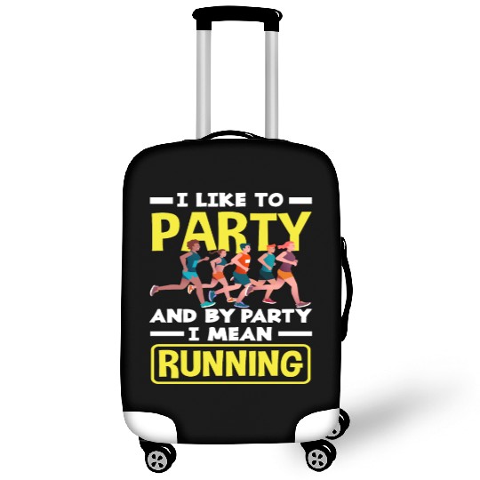 I Celebrate Running - Running Party Fun Luggage Covers