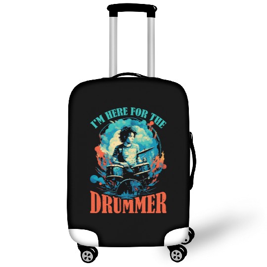 I'm Here For The Drummer 9 Luggage Covers