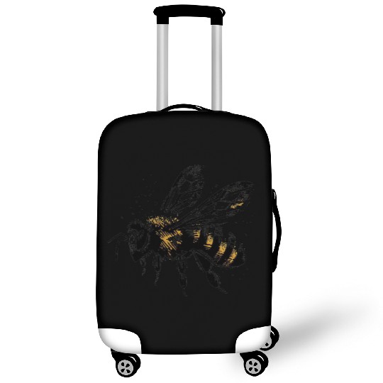 Honey Bee Insect Art 6 Luggage Covers