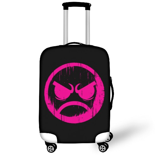 Angry Cool Face Luggage Covers