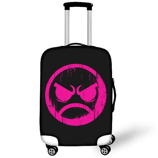 Angry Cool Face Luggage Covers