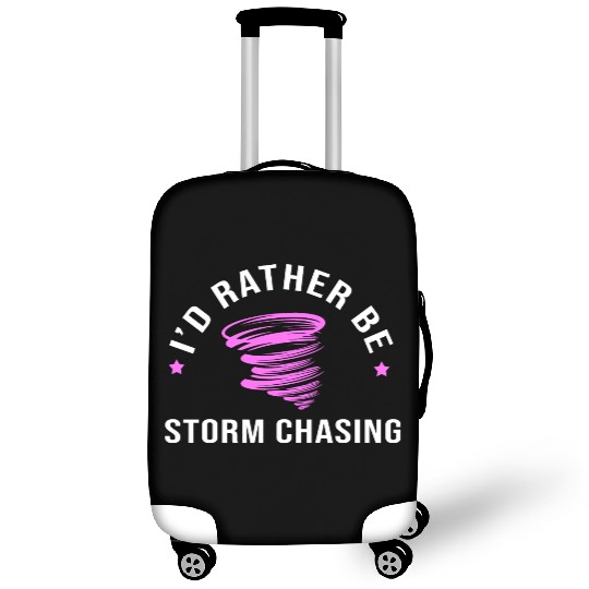 Meteorologist Forecast Rather Be Storm Chasing Luggage Covers