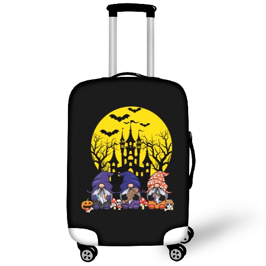 Three Gnomes Cute Creepy Halloween Luggage Covers