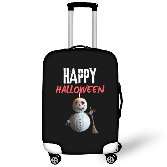 Scary Snowman Halloween - Unique Monster Design Luggage Covers