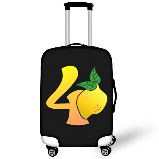 40th Birthday Lemon Luggage Covers