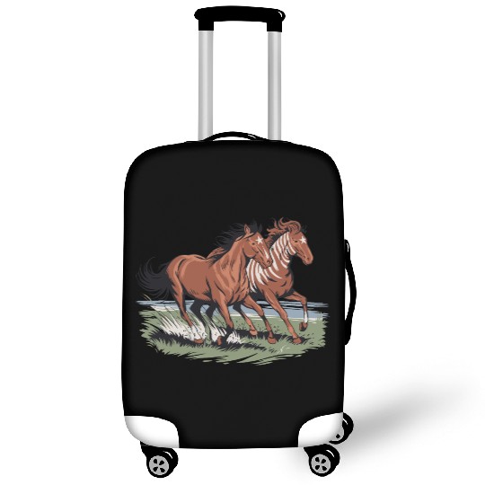 Wild Horses Native American Running Free Luggage Covers