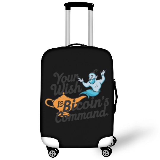 Bitcoin Genie - Your Wish is Bitcoin's Command Luggage Covers
