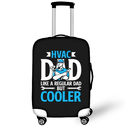 HVAC Dad But Cooler HVAC Technician Fathers Day Luggage Covers