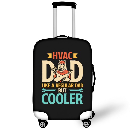 HVAC Dad But Cooler Mens HVAC Technician Father Luggage Covers