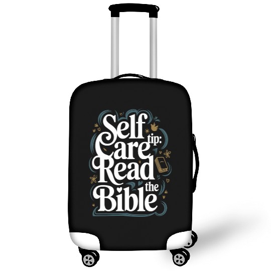 Self Care Tip Read The Bible Luggage Covers