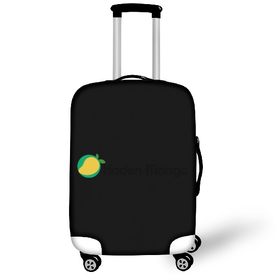 Green Mango Logo Design Luggage Covers