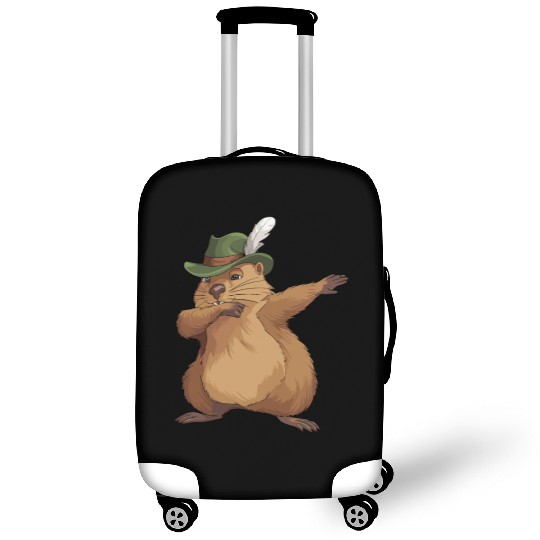 Groundhog Marmot for a Marmot lover groundhog fan Luggage Covers