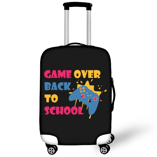 Game Over Back To School Funny Student Luggage Covers