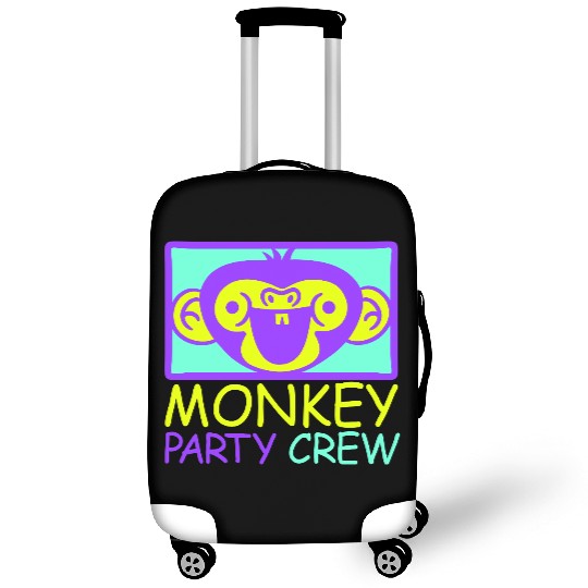 Monkey Chimpanzee Party Animals Crew Team Friends Luggage Covers