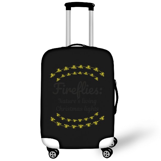 Fireflies Firefly Lightning Bug Insect Christmas Luggage Covers