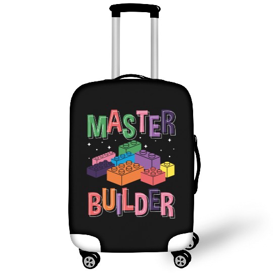 Blocks Children Imagination Creative Luggage Covers