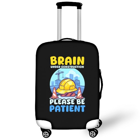 Depression Awareness Brain Under Construction Luggage Covers