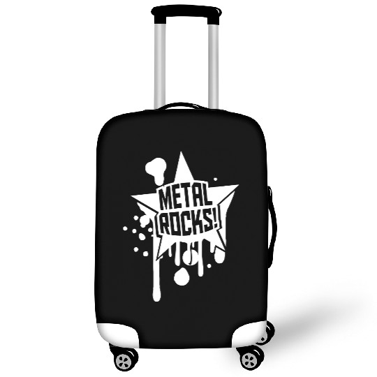 Heavy Metal Rocks Hard Rock Music Graffiti Star Luggage Covers