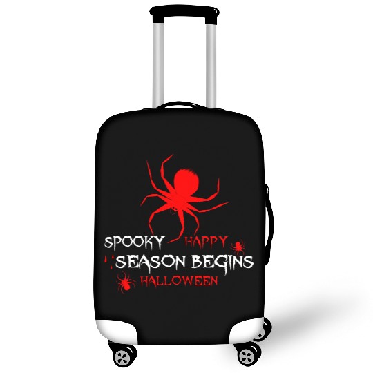 Spooky Spider Halloween Design Luggage Covers