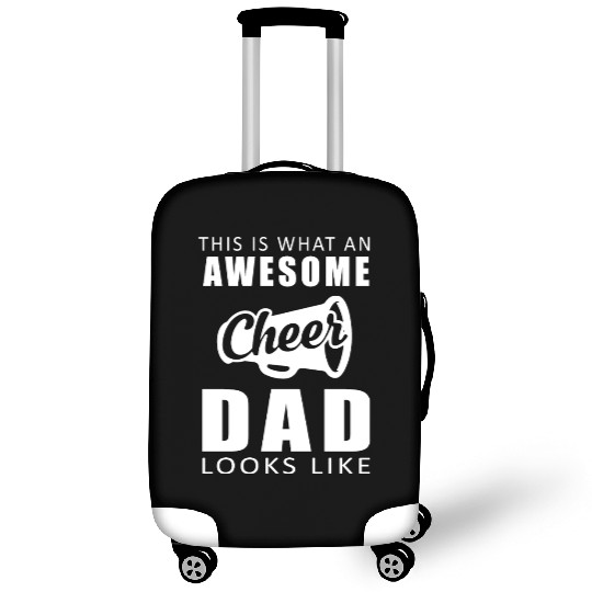 awesome cheer dad Luggage Covers