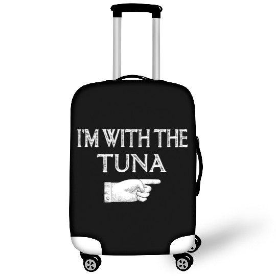 I'm With The Tuna Matching Halloween Costume Party Luggage Covers