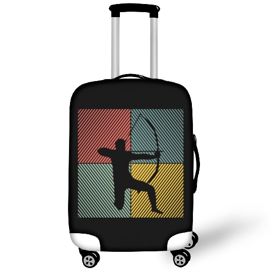 Archer Arrow and bow sports Vintage Archery Luggage Covers