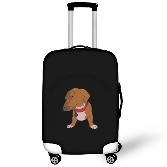 They're Eating The Dogs Funny Trump Kamala Harris Luggage Covers