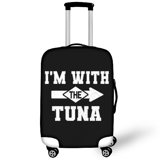 I'm With The Tuna Matching Halloween Costume Party Luggage Covers