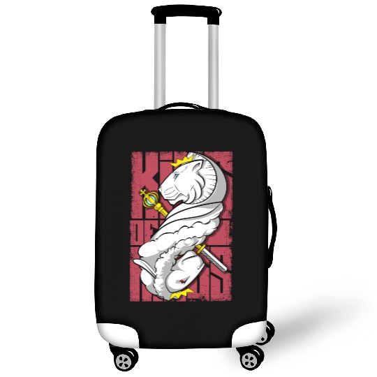 Lion King and the Holy Lamb Christian Art Luggage Covers