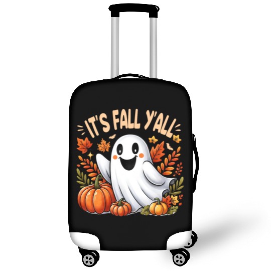 Retro It s Fall Y all Pumpkin Spice Latte Luggage Covers