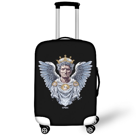 Emperor Caesar with Angel Wings Luggage Covers